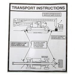 Picture of Decal  English Transport A125j