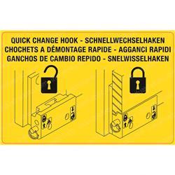 Picture of Decal - Quick Change Hook
