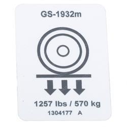 Picture of Decal,lable,wheel Load