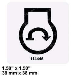 Picture of Decal-Label-Ignition