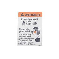 CROWN CR069766 WARNING PROTECT YOURSELF