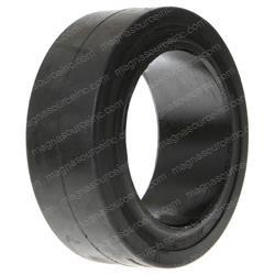 TS12X4.5X8S TIRE - 12X4.5X8 SMOOTH PRESS ON SMOOTH BLACK