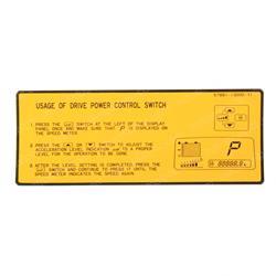 Picture of Decal - Power Control Switch