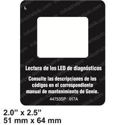 Picture of Decal - Led Readout