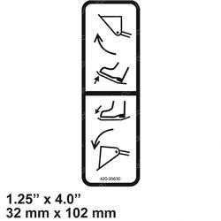 Picture of Decal Ft Pedal Conrtol Bucket