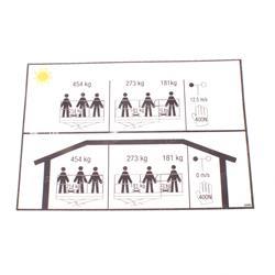 Picture of Decal - Ce Capacity Wind Rating