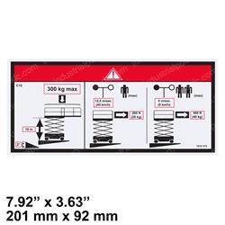 Picture of Decal - Load Capacity