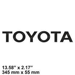 TOYOTA 57863-22001-71 DECAL - TOYOTA