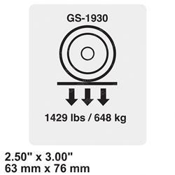 Picture of Decallabelwheel Load1930par
