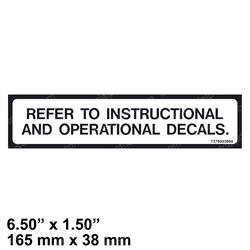 Picture of Decal - Upper Control Box
