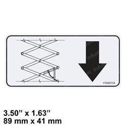 Picture of Decal Wide Safety Prop