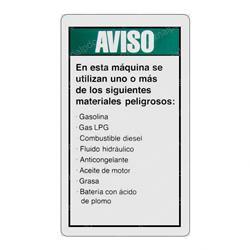 Picture of Decal - Notice Hazardous Matl