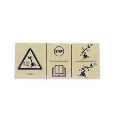 Picture of Decal - Tipover Tilt Al Sy