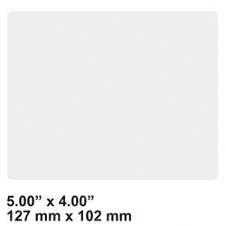 Picture of Label Blank 4x5 Chrome Poly