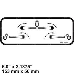 Picture of Decal Lever Control