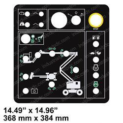 Picture of Decal-Ground Control Panel