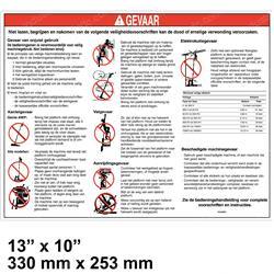 Picture of Decal - Danger General Safety