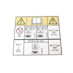 Picture of Decal - Max Capacity