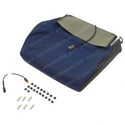 Picture of Blue/Gray Cloth Retro Seat