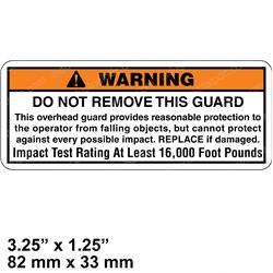 Picture of Decal - Warning