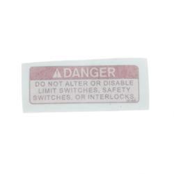 Picture of Decal - Danger Do Not Alter