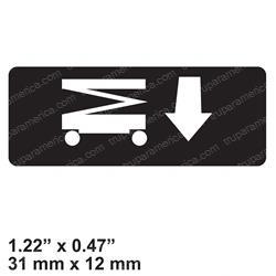 1230611 DECAL - DOWN
