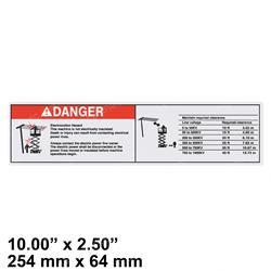 Picture of Decal, Danger, Elecrical Hazar