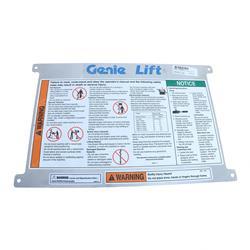 Picture of Decal Plate W/ Decals Gl