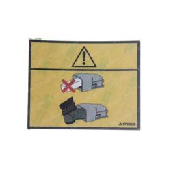 EPW 1DC57584 DECAL - FOOT SWITCH