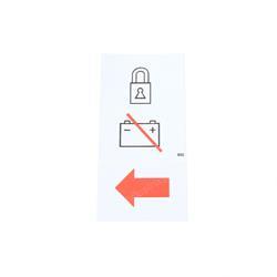 Picture of Decal - Batt Disclock Narrow