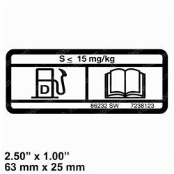 Picture of Decal- Level Fuel