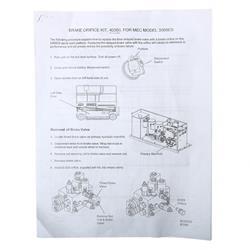 Picture of Manual: Inst Sheet  Brake