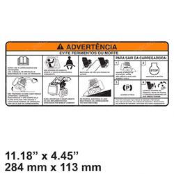 Picture of Decal - Advertencia