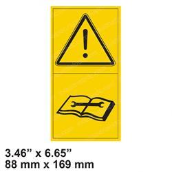 Picture of Decal - Caution Read Manual