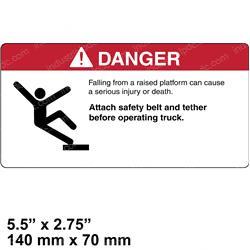 Picture of Decal - Danger Tether