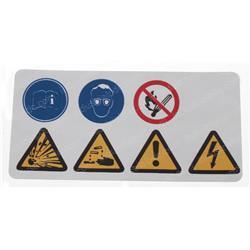 Picture of Plate Caution