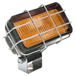 800118438 LIGHT W/GUARD - 48V -AMBER