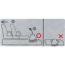Picture of Label-Caution Top Grip
