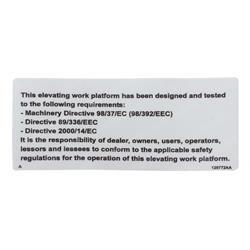 Picture of Decal - on/Off Slab Ce