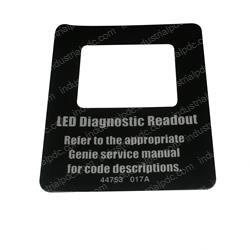 Picture of Decal - Led Readout