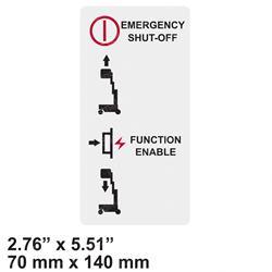 Picture of Decal - Function Controls