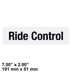 Picture of Decal - Ride Control