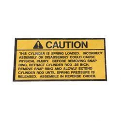 Picture of Decal - Cyl. Spring Load