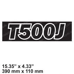 Picture of Decal - Model T500j