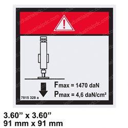 Picture of Decal - Effort on Stab.