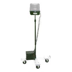 ybbcc900-c STROBE - 12V - CLEAR - BASEPLATE WITH CASTERS - - RECHARGEABLE BATTERY - 80 SINGLE FPM - MFR # BCC900-C