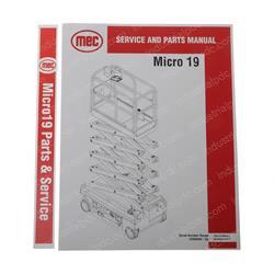 Picture of Parts/Service Manual Micro 19