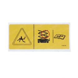 Picture of Decal -  Safety Chock