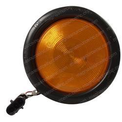 syrs5050wpk-a STROBE HEAD - AMBER - ROUND 4 IN - WEATHERPAK CONNECTORS