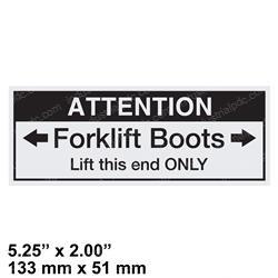 Picture of Decal - Forklift Boot